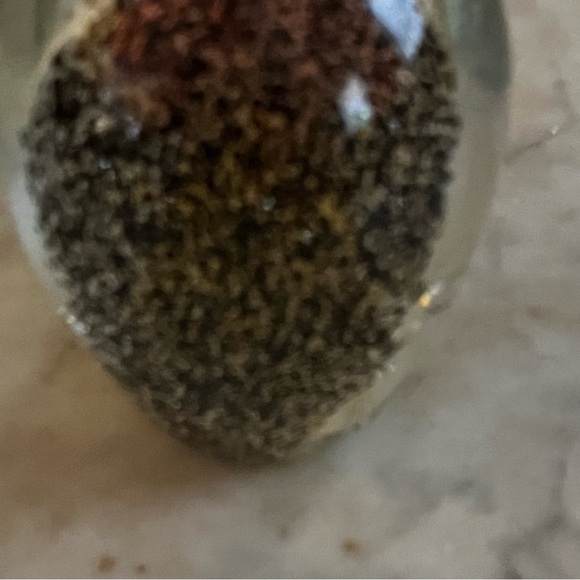 vintage hand blown art glass jellyfish paperweight - Picture 4 of 6